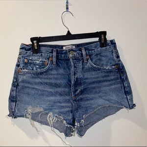 AGOLDE Parker Vintage Cut Off Shorts